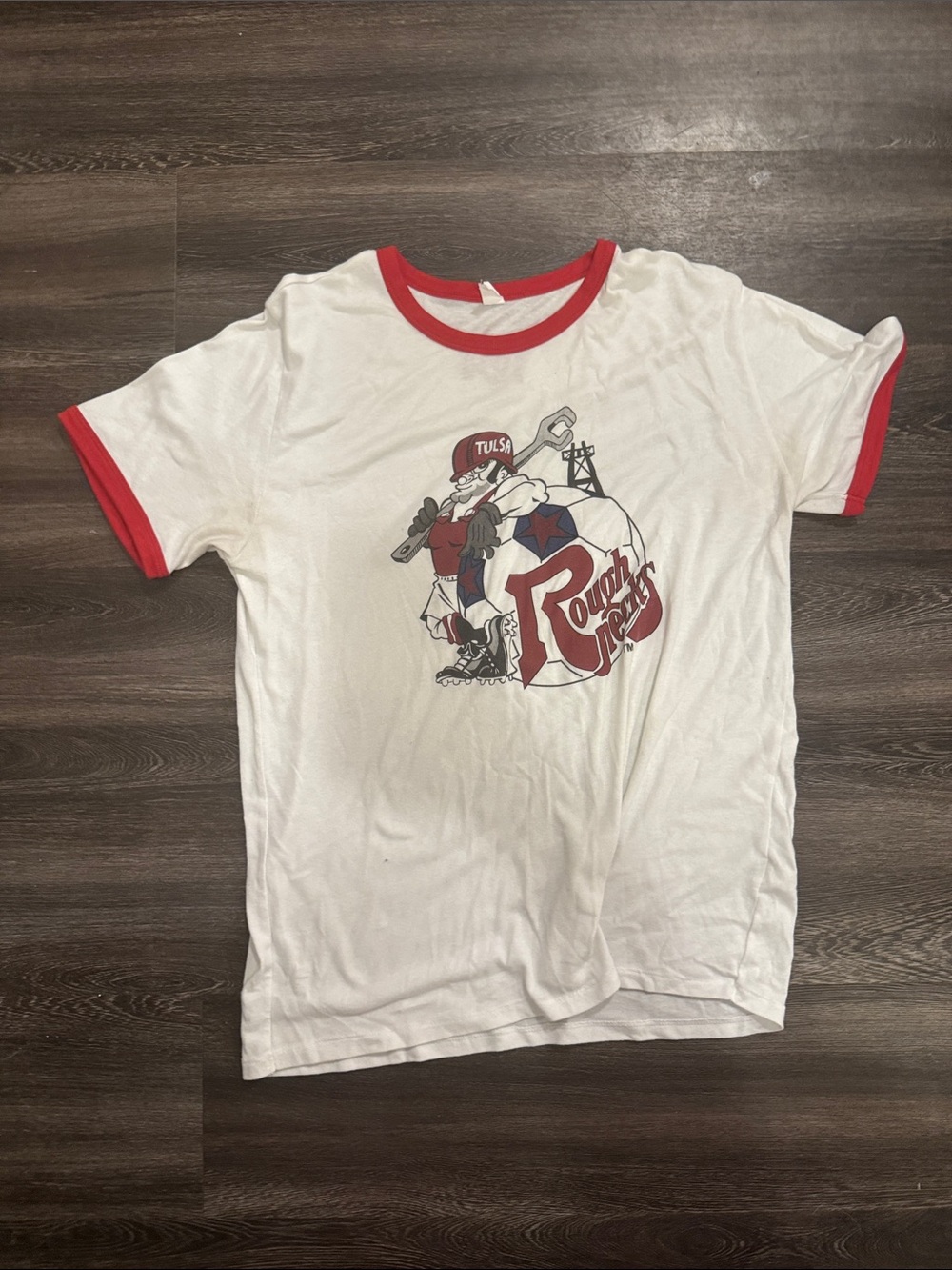 Tulsa roughnecks soccer t shirt